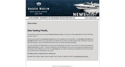 Desktop Screenshot of newsletter.radekmasin.cz